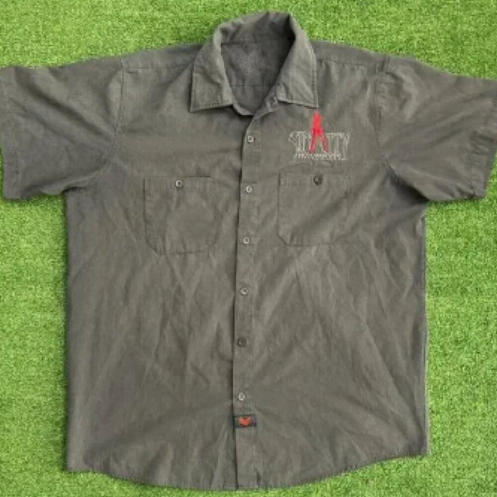 Sin City Motorsports Embroidered Button-Up Shirt